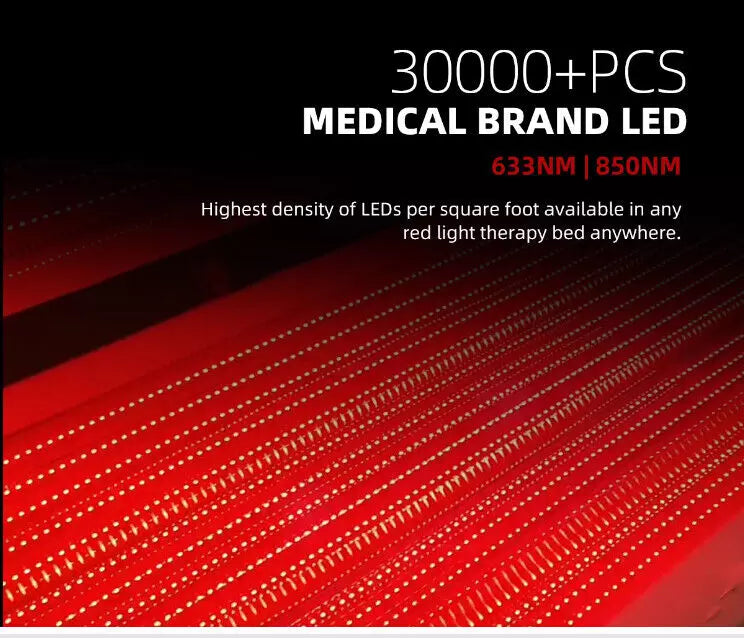 Medical-Grade Red Light Therapy Bed