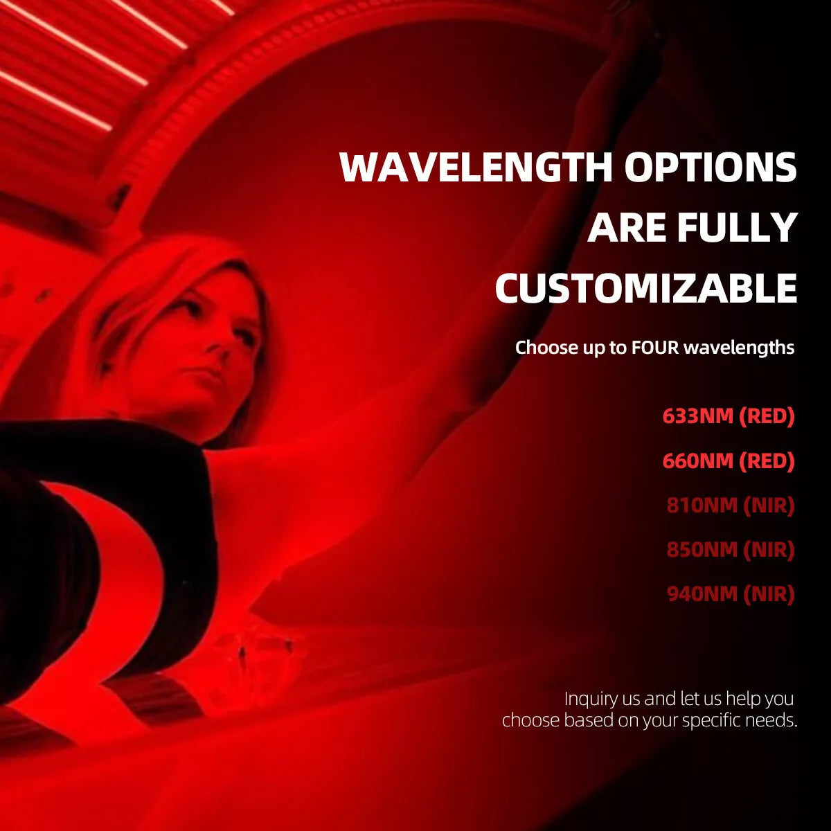 Medical-Grade Red Light Therapy Bed