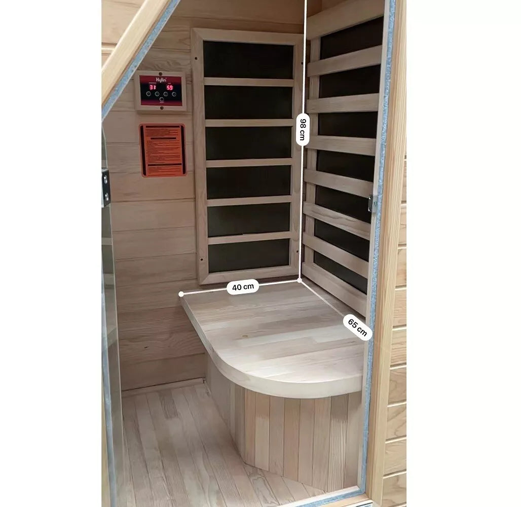 Mini Hemlock Infrared Sauna Room